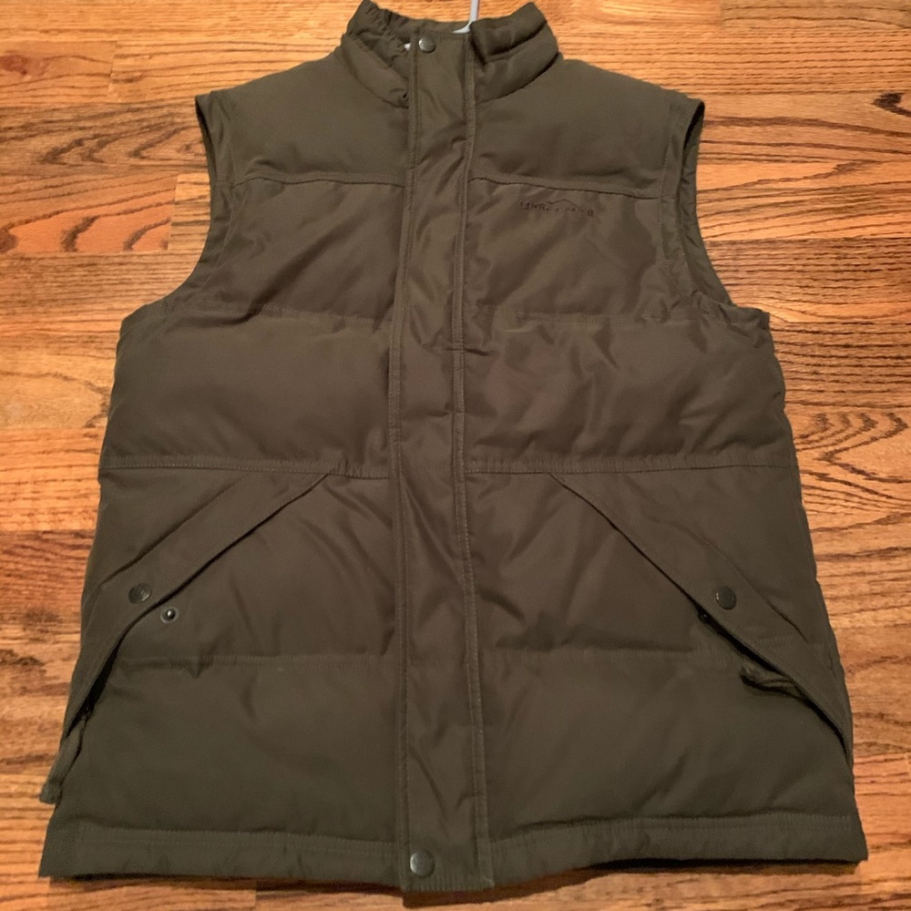 Men’s Eddie Bauer goose down vest